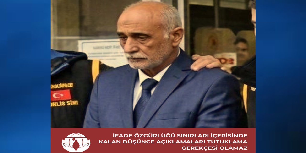 MAZLUMDER: İfade özgürlüğü sınırları içerisinde kalan düşünce açıklamaları tutuklama gerekçesi olamaz