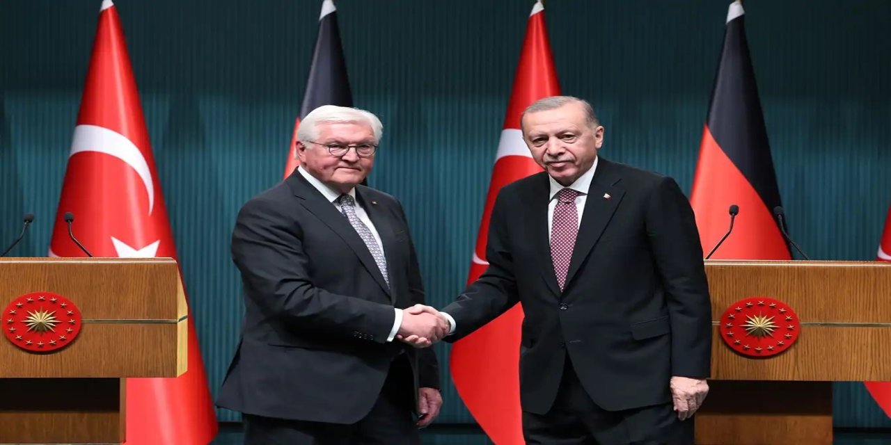 Cumhurbaşkanı Erdoğan, Almanya Cumhurbaşkanı Steinmeier ile görüştü
