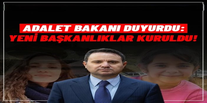 Adalet Bakanlığı bünyesinde 7 yeni daire başkanlığı kuruldu