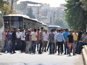 Batman'da Kayyumu protesto eden HDP'lilere müdahale