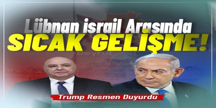 Trump: israil ve Lübnan arasındaki ateşkes 3 hafta uzatıldı