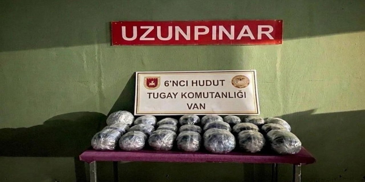 Hudut hattında uyuşturucu ele geçirildi