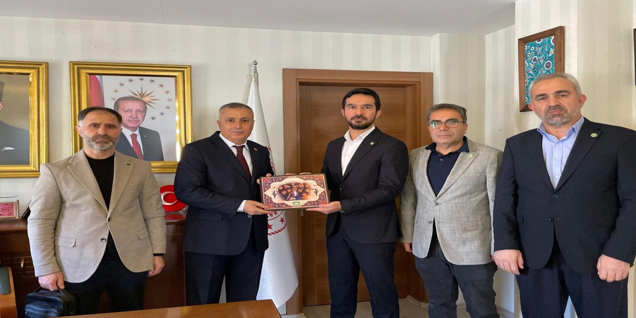 HÜDA PAR’dan Bursa İl Milli Eğitim Müdürlüğü’ne ziyaret