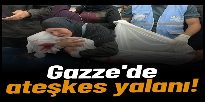 Gazze'de ateşkes yalanı: 13 Filistinli daha şehit edildi