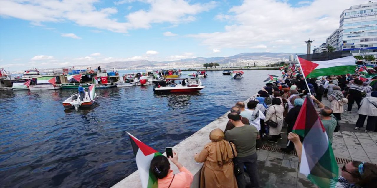 "Küresel Direniş Filosu" Sicilya'ya ulaştı