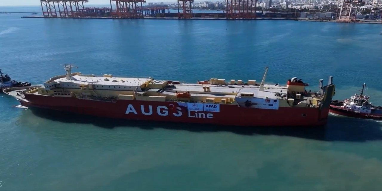 Mersin’den Sudan’a uzanan yardım eli