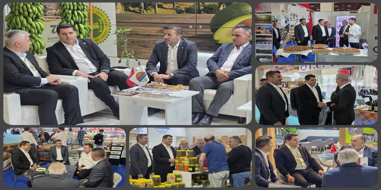 HÜDA PAR Antalya İl Teşkilatı'ndan YÖREX'e ziyaret