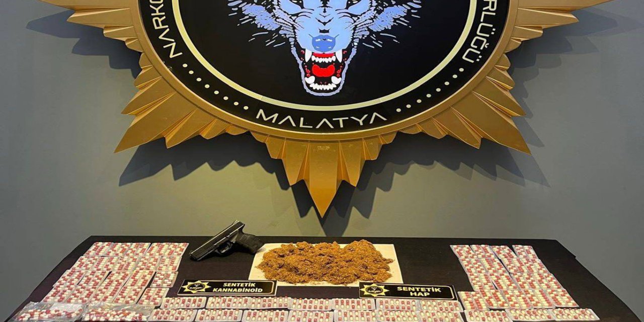 Malatya'da uyuşturucu operasyonu: 5 gözaltı