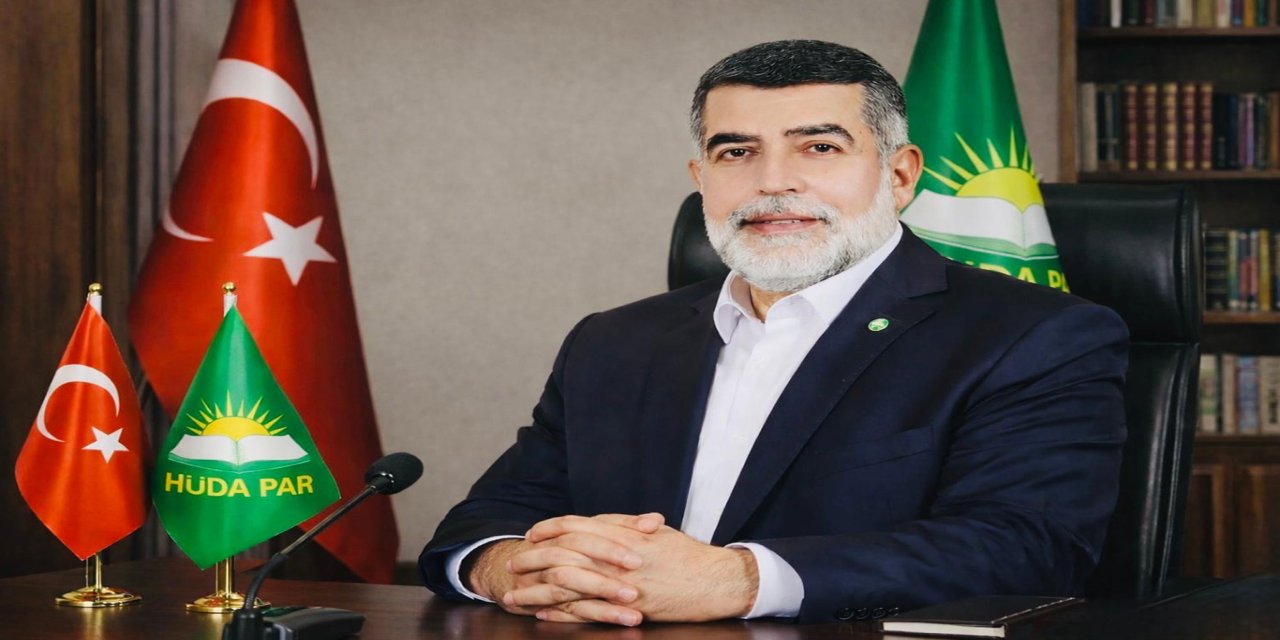 Elazığ’da dolu yağışı sonrası HÜDA PAR’dan açıklama