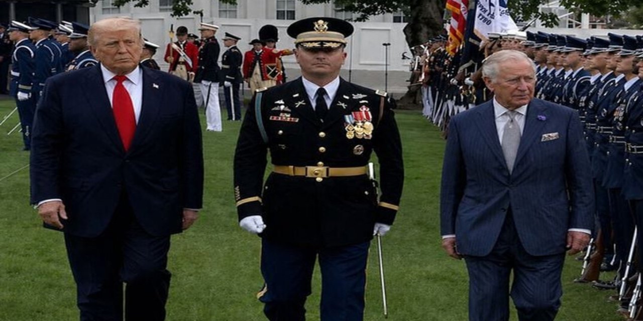 Beyaz Saray’da kral charles için tören