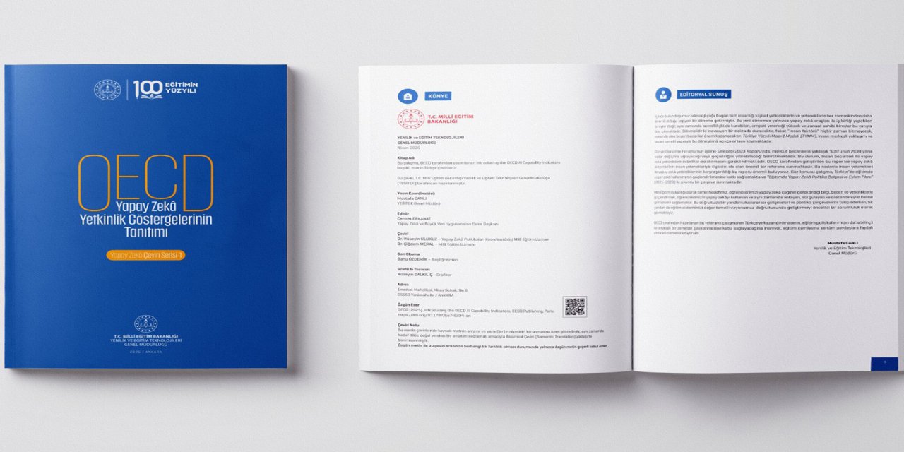 OECD’nin yapay zekâ raporu Türkçeye kazandırıldı