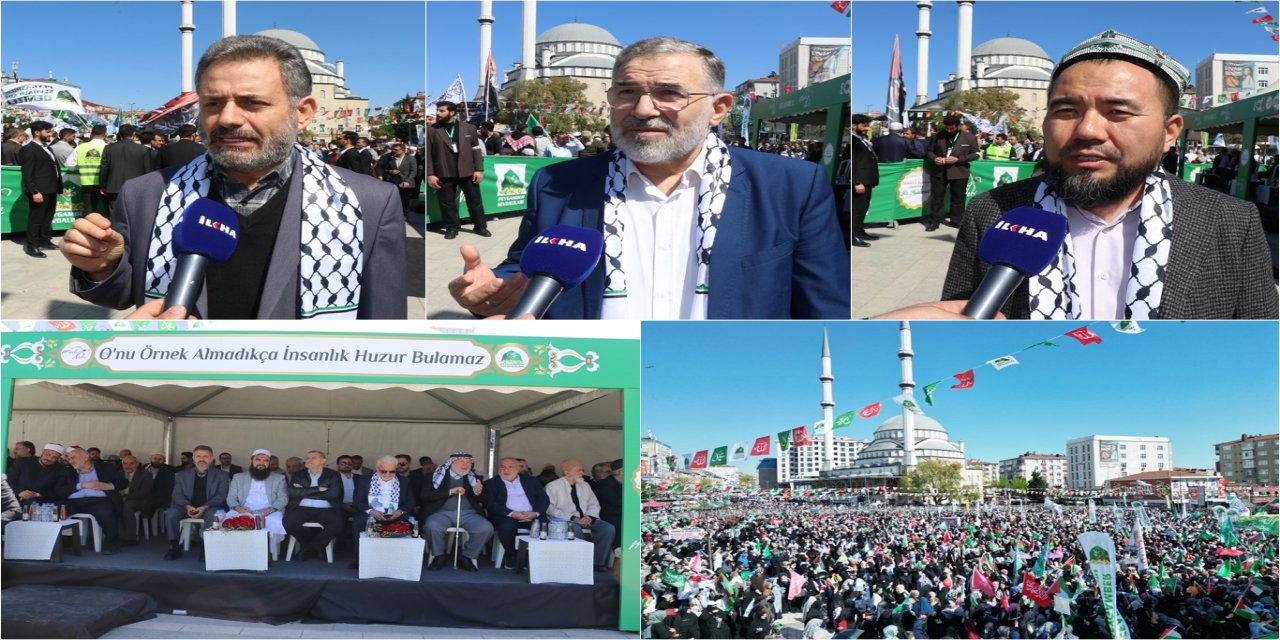 Uluslararası katılımlı Mevlid-i Nebi etkinliğinde çağrı: Zalimlere karşı birleşmek zorundayız