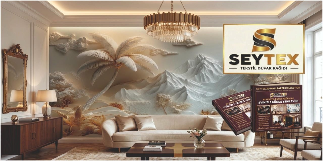 Yaşam Alanlarınıza 3D Dokunuş: Seytex ile Duvarlar Yeniden Şekilleniyor