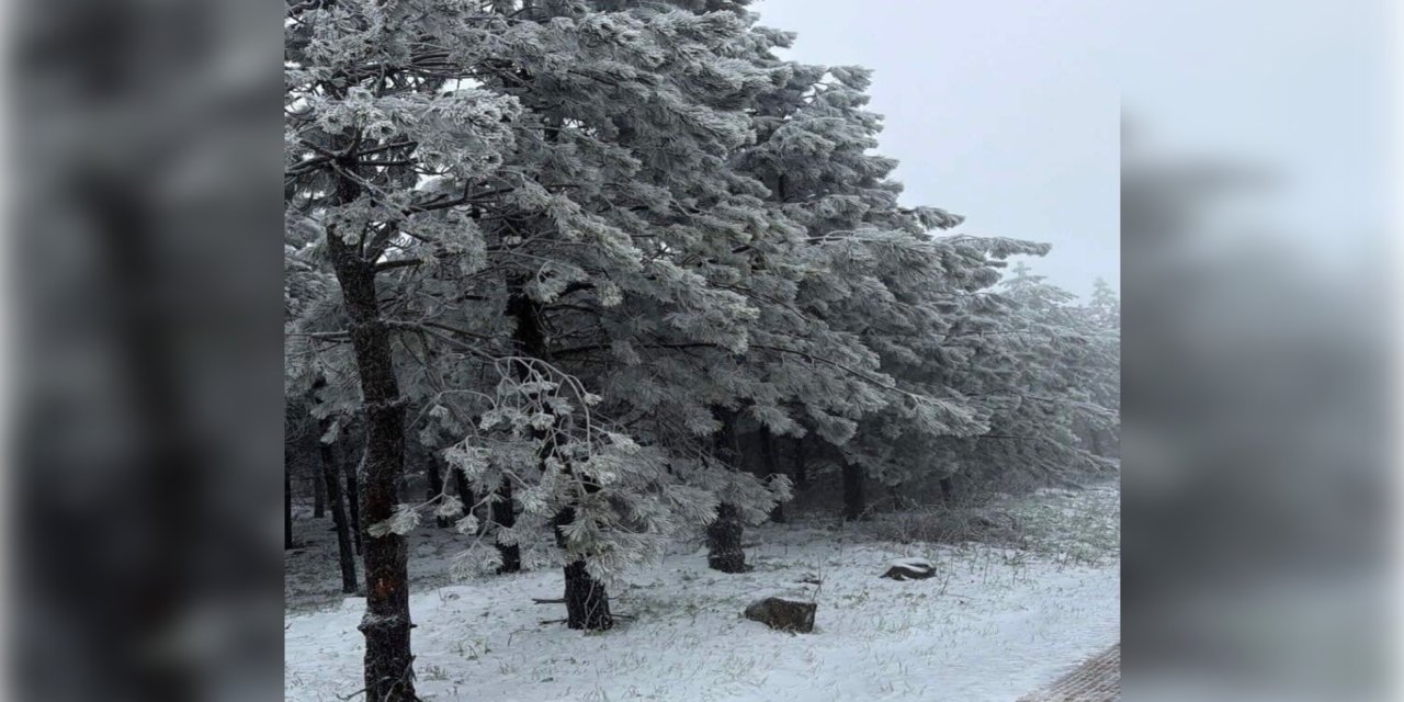 Manisa’da kar yağışı etkili oldu