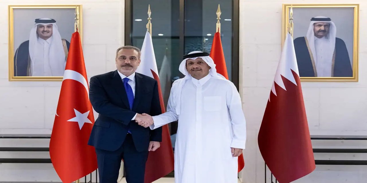 Dışişleri Bakanı Fidan, Katar Dışişleri Bakanı  El Sani ile görüştü