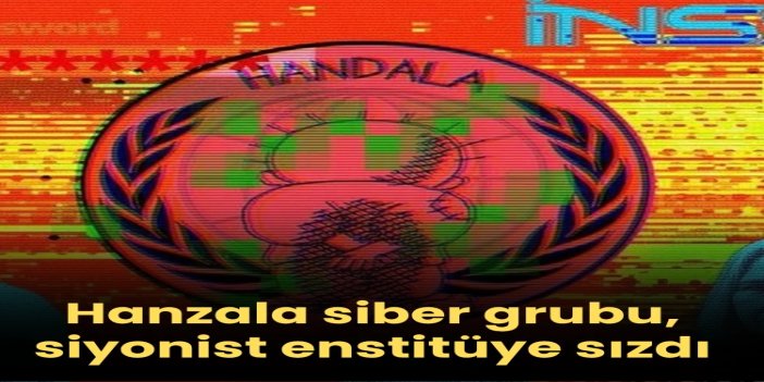 Hanzala siber grubu, siyonist enstitüye sızdı