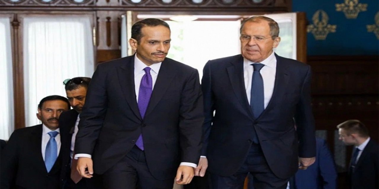 Lavrov ve Katar Dışişleri Bakanı Al Sani Hürmüz Boğazı'nı görüştü