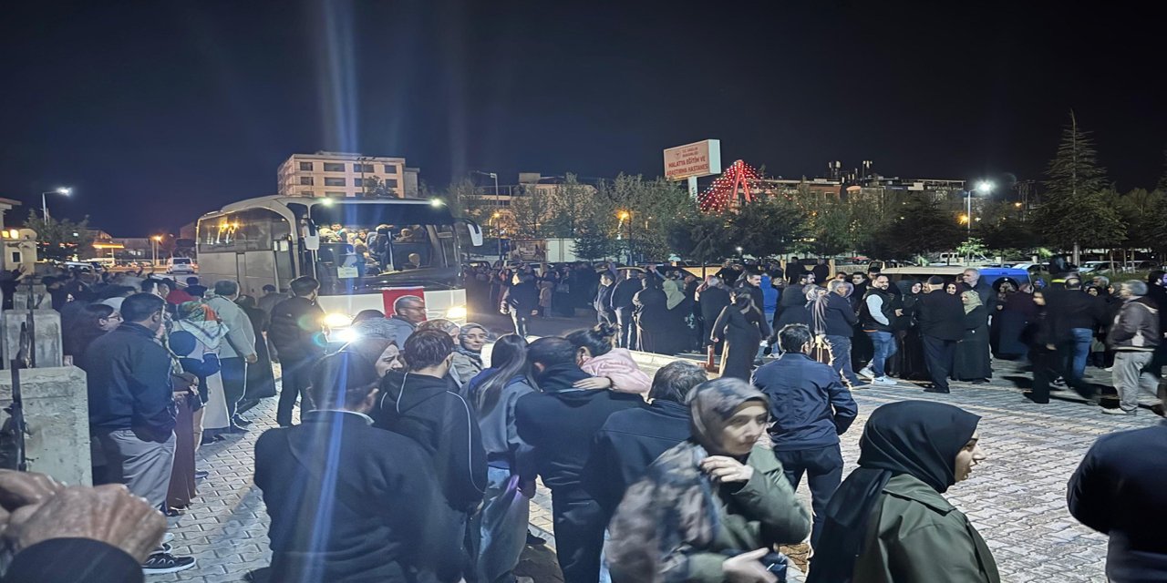 Malatya'da ilk hac kafilesi dua ve tekbirlerle uğurlandı