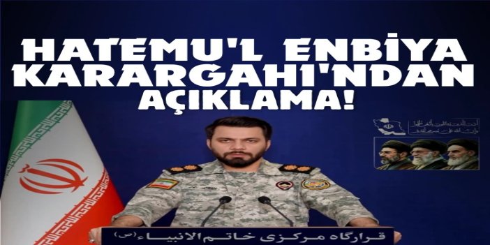 Hatemu'l Enbiya Karargahı: ABD, ateşkesi ihlal ederek bazı ülkelerin işbirliğiyle saldırılar düzenledi