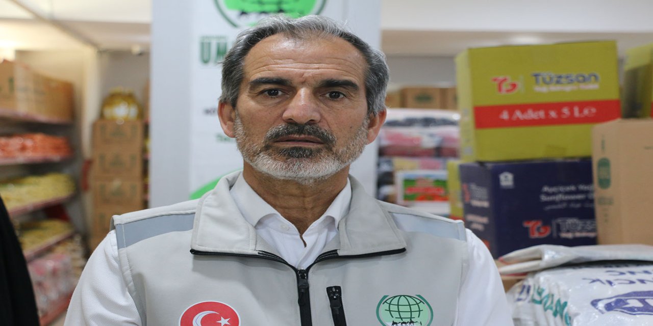 Şanlıurfa’da Umut Kervanı sosyal market ile yüzlerce aileye yardımda bulunuyor