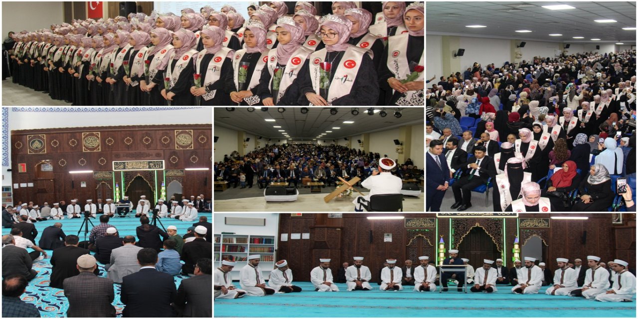 Diyarbakır'da 111 hafız ve hafize için icazet merasimi düzenlendi