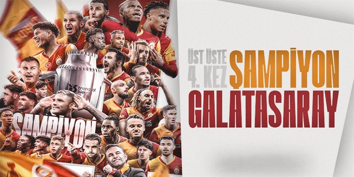 ... Ve Galatasaray Şampiyon: 4-2