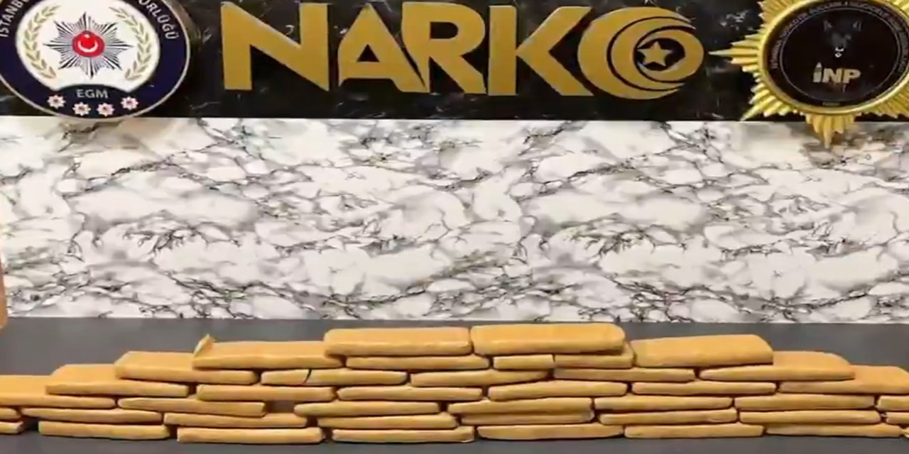 İstanbul Sultanbeyli'de 17 kilogram eroin ele geçirildi