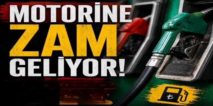 Motorine 1,31 liralık zam bekleniyor