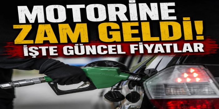 Motorine zam pompalara yansıdı