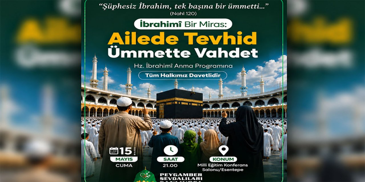 Şanlıurfa’da Hazreti İbrahim’i anma programı düzenlenecek