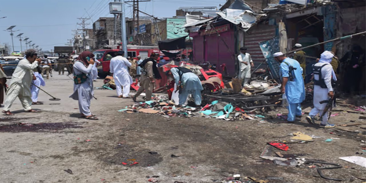 Pakistan'da pazar yerinde patlama: 9 ölü, 18 yaralı