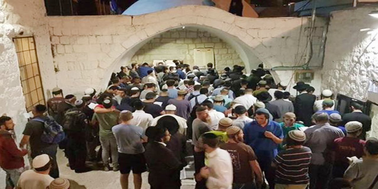 Binlerce Yahudi "Makam-ı Yusuf"a baskın düzenledi