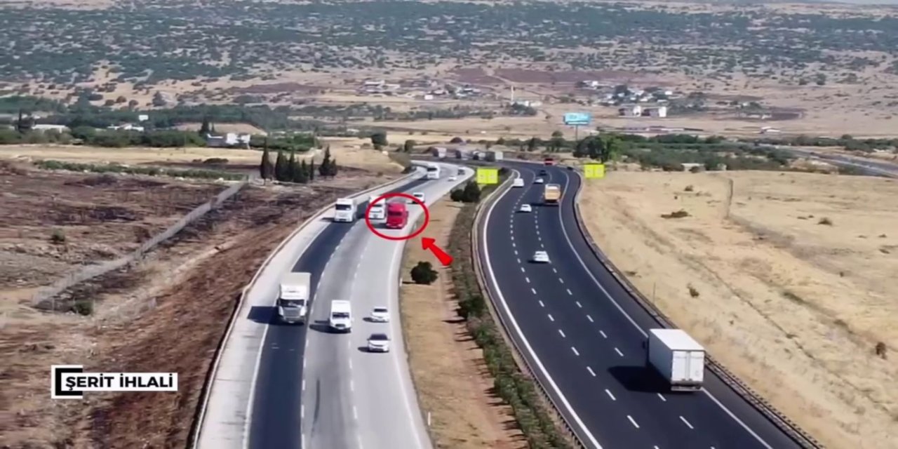 Gaziantep'te drone destekli radar denetimleri: Bin 346 araca ceza