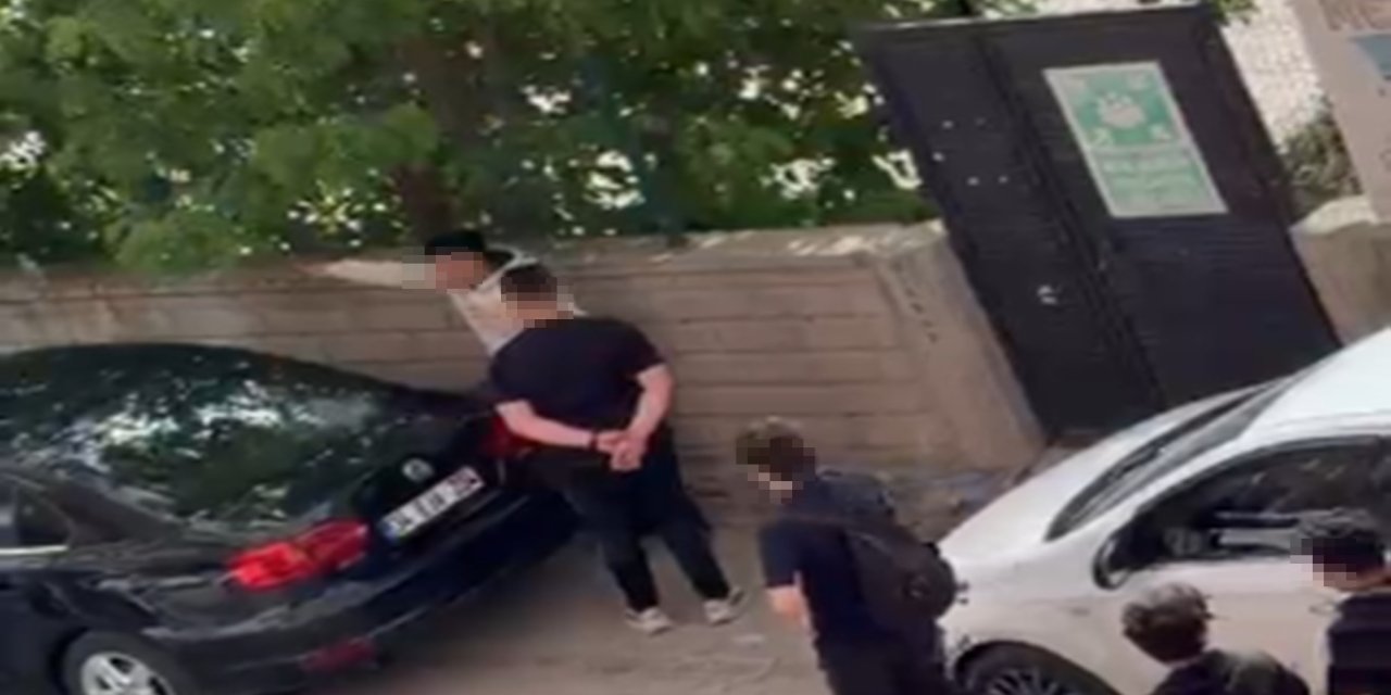 Okul önlerinde tepki çeken görüntüler