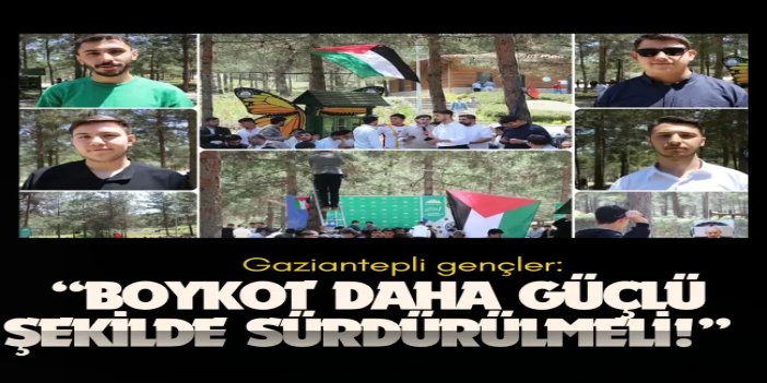 Gaziantepli gençler: Boykot daha güçlü şekilde sürdürülmeli