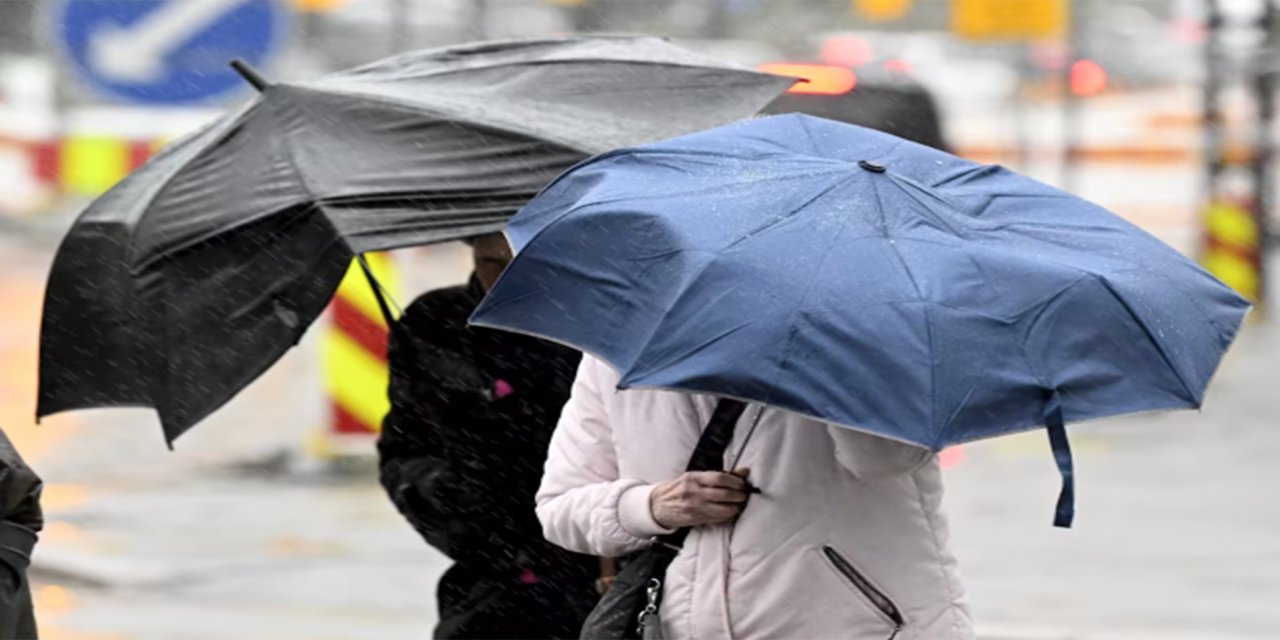 Meteoroloji'den kuvvetli yağış ve fırtına uyarısı