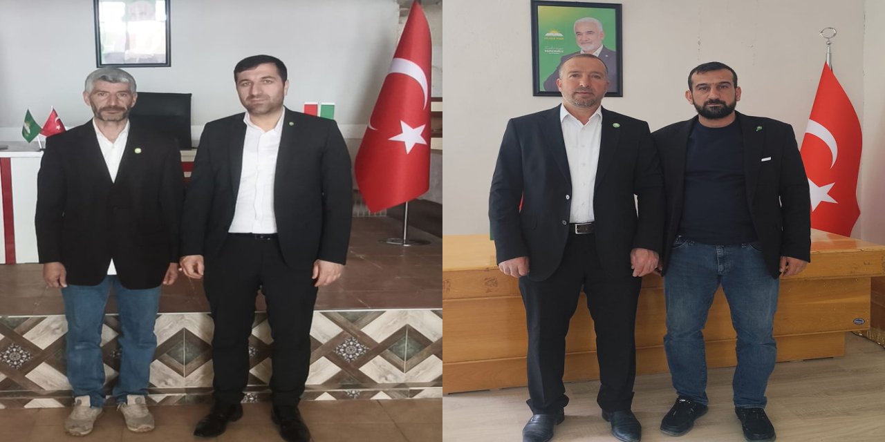 HÜDA PAR’ın iki ilçedeki kongresi tamamlandı: Mevcut başkanlar güven tazeledi