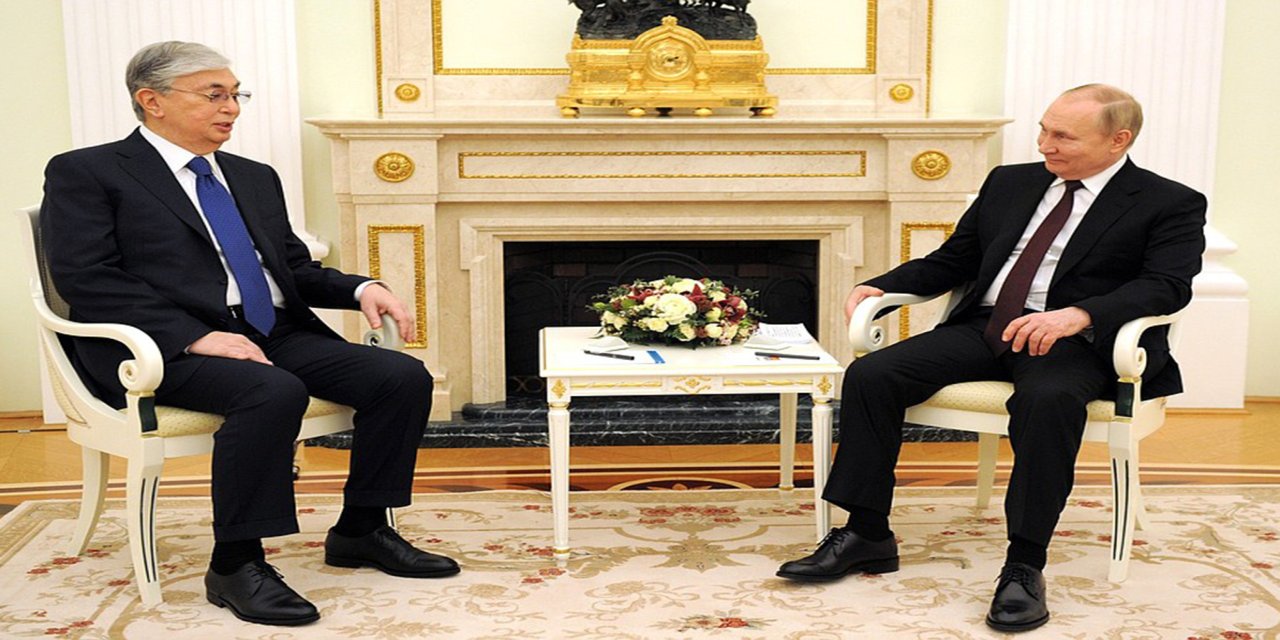 Putin, Kazakistan Cumhurbaşkanı Tokayev ile görüştü