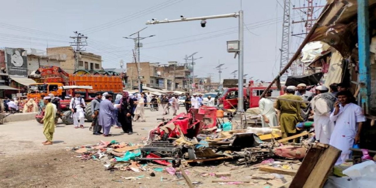 Pakistan’da pazara bombalı saldırı: 3 ölü, 4 yaralı