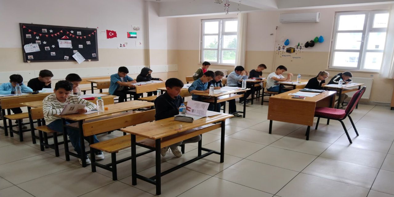 Malatya'da hafızlık kabul sınavına yoğun ilgi