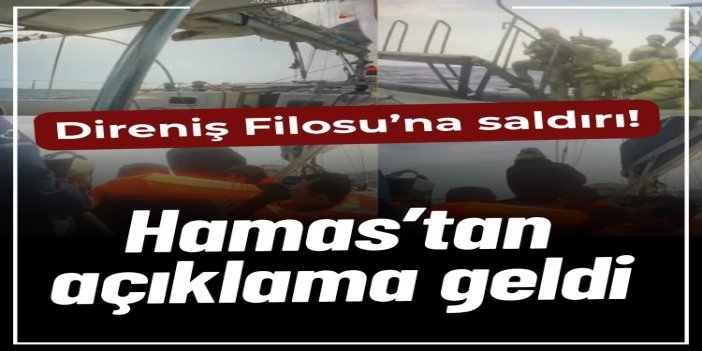 HAMAS: İşgal donanmasının Sumud Filosu'na saldırısı bir korsanlık suçudur