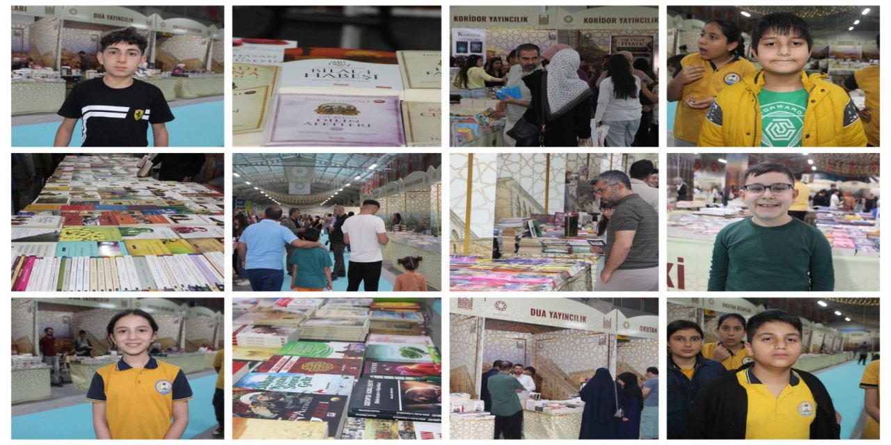 Kitap fuarına katılan çocuklar: Kitap okumak zihni geliştiriyor, ekran bağımlılığının önüne geçiyor