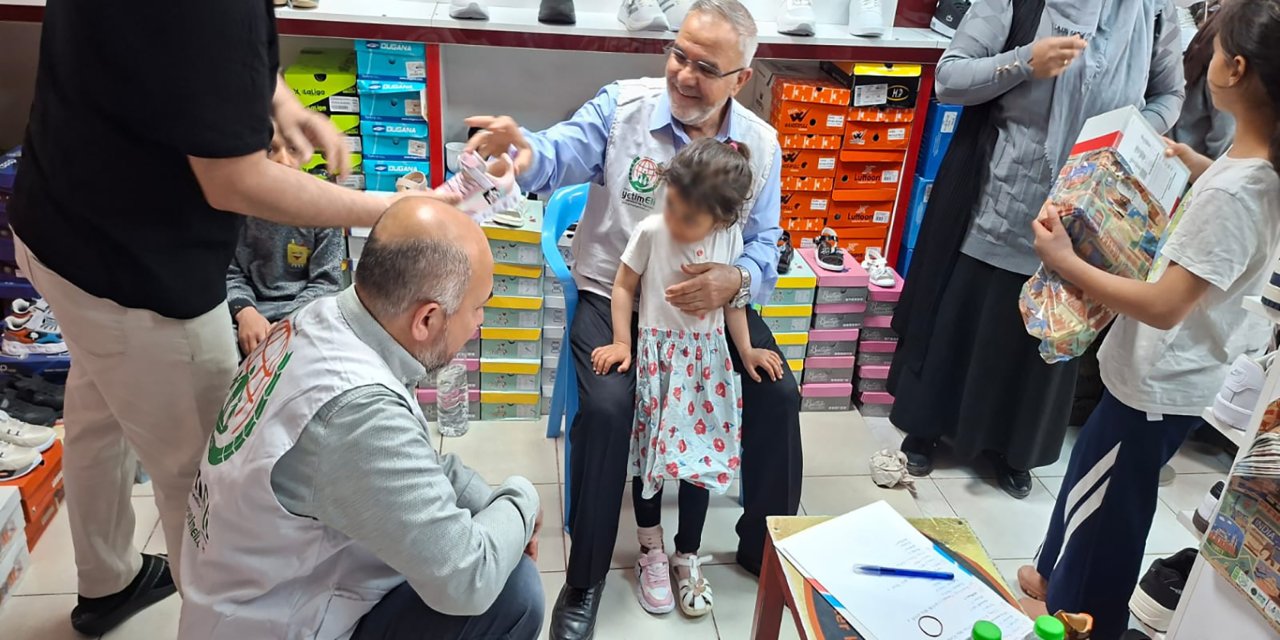 Avrupa Yetim Eli, Kurban Bayramı öncesi yetim çocukları unutmadı