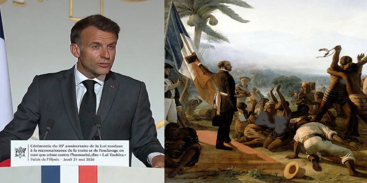 Macron’dan Fransa'nın kölelik geçmişiyle yüzleşme ve tazminat çağrısı