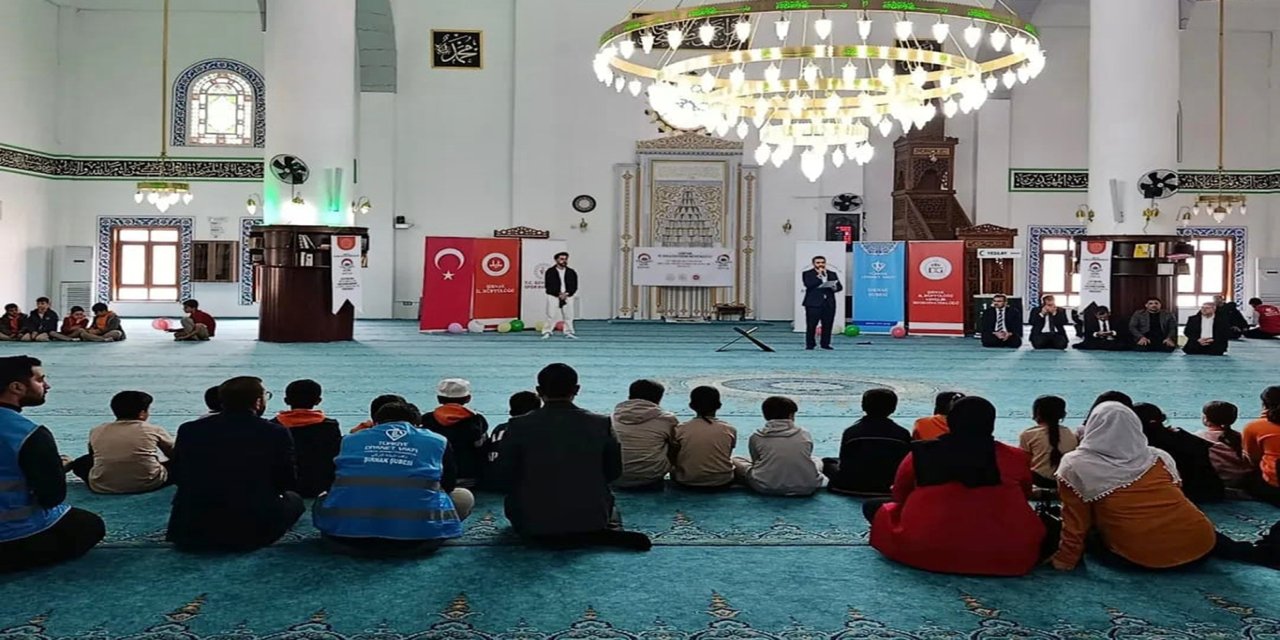 Şırnak'ta ÇEDES yıl sonu cami şenliği il finali yapıldı