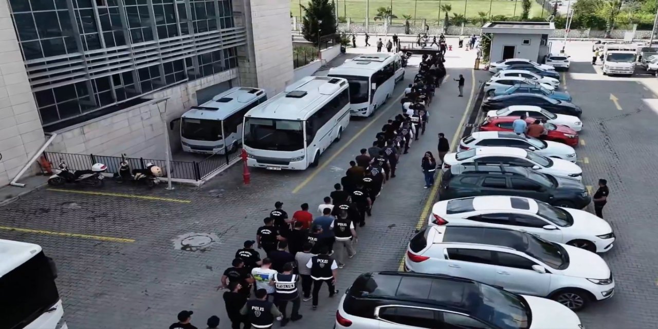 Mersin merkezli bahis operasyonunda 83 tutuklama