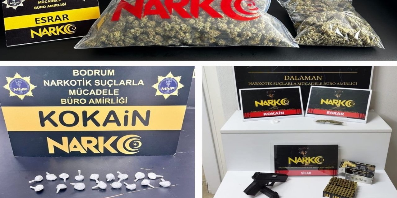 Muğla'da uyuşturucu operasyonu: 3 kişi tutuklandı