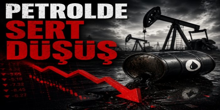 Brent petrol sert düştü: Fiyatlar yüzde 5 geriledi
