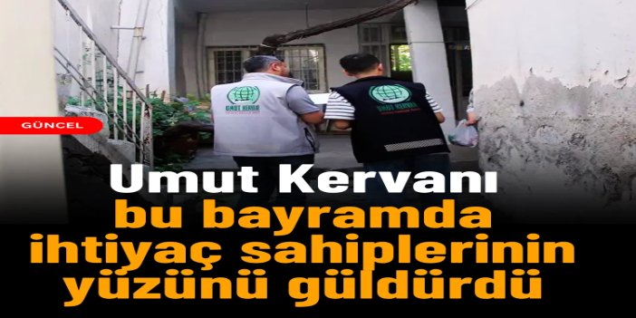 Umut Kervanı Cizre'de binlerce aileye kurban eti ulaştırdı