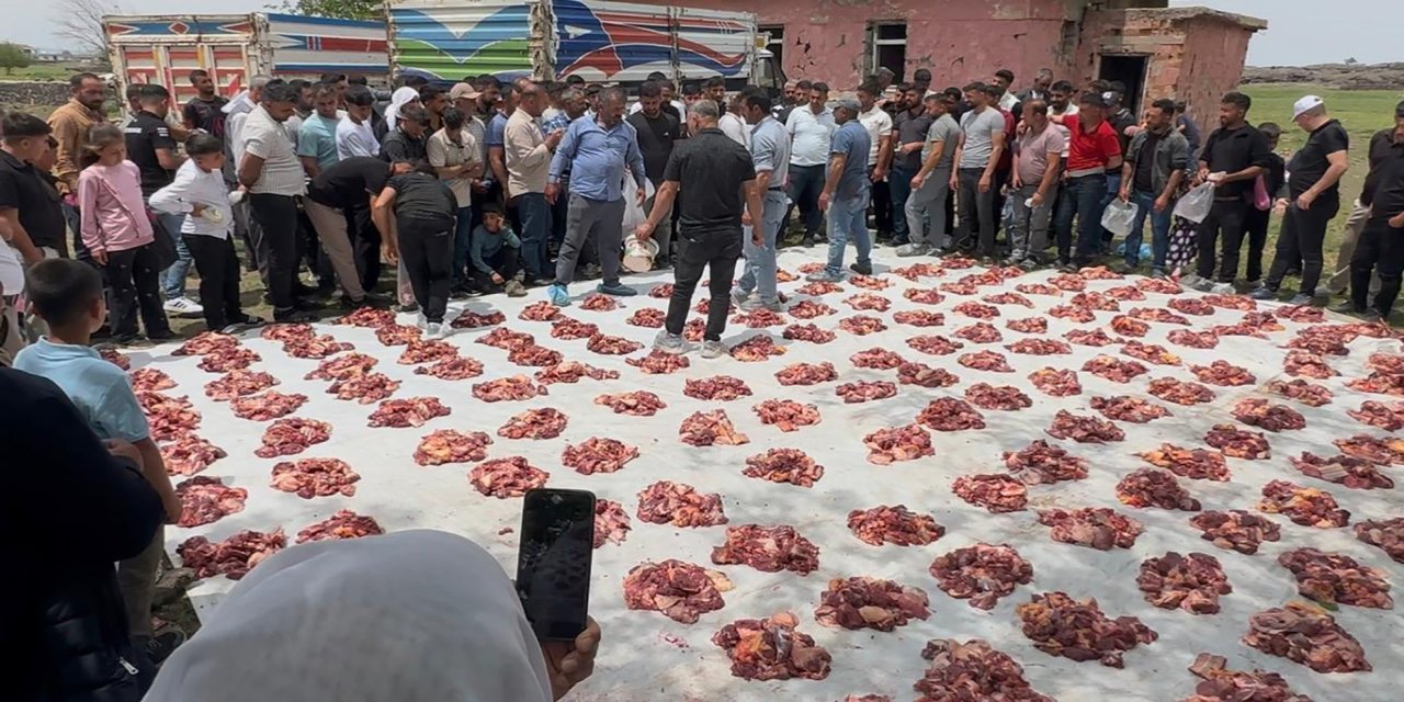 Helal Olsun Size! Diyarbakır’da Örnek Kurban Dayanışma Geleneği